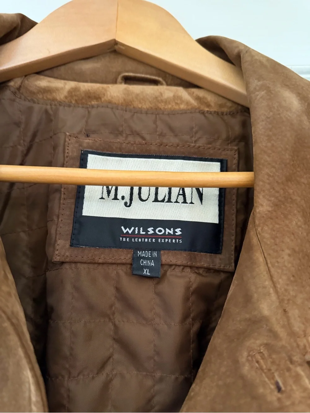 Wilson’s Brown Leather Men's Jacket